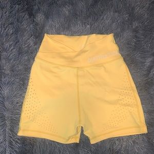 G Athletica yellow shorts